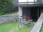 Ferienhaus mit Fahrräder am Lipno Stausee